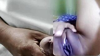 Sensual Filipina Girl Provides Handjob and Facial Cumshot During Whatsapp Call Sex