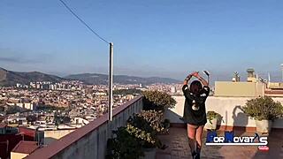 Man, Victor Bloom nails his friend's busty Colombian mom! What a wild ride in Barcelona! 😜