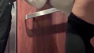 so horny after bar, fucked hard in elevator