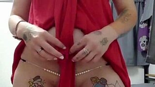 big tits and all my pussy piercings check out my other videos amateur sideshow suspension acts stretching my piercings and holes