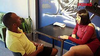 Minister taxad teases with dirty talk and big cock