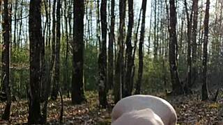 Caught Fingering in Public, Fucked Bareback by Stranger