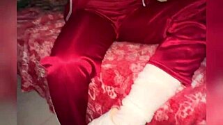 BIG DICK for her in SPORTS UNIFORM with shy boy!