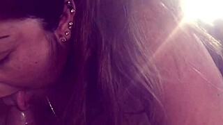 Horny Latina Milf Licks Dick With Handjob Tease