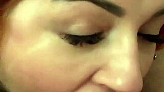 Petite Redhead Busty Latina Deepthroats Sloppy Blowjob After Casting Pov.