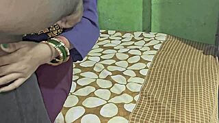 sexy indian girlfriend bends over for her boyfriend's monster cock - want to see?