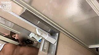 Japanese Babe Shocks with Deepthroat Skills in Office