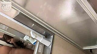 Japanese Babe Shocks with Deepthroat Skills in Office