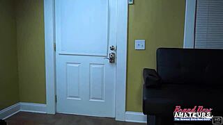 mature classy brunette deepthroats hard cock