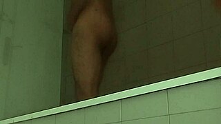 Guy Shaving His Big Cock