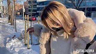 Putalocura - Turista Alemana Leidy De León Traga Lefa De Torbe En Pillada