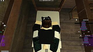 roblox emo chick gets pounded hard on bed part 1