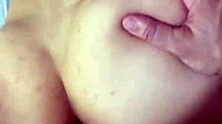 Stepmother Lets Stepson Cum on Belly Quickly