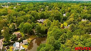 Mylfex - Glamorous Milf Storms Boss's Home for Anal Clash