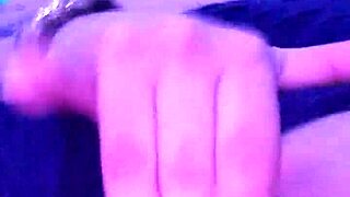 latina touches herself watching porn