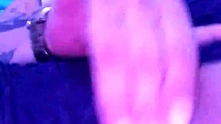 latina touches herself watching porn