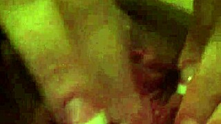 dripping wet girlfriend touching herself passionately 💦