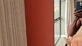 giving my ass to endowed black guy, he cums inside