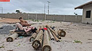 Carpenter Gets Paid with a Bisexual Threesome Surprise from House Owners