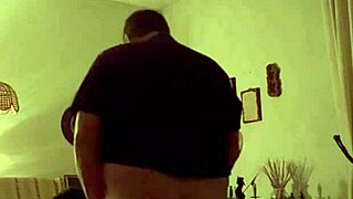 Amateur ebony bent over for homemade doggystyle