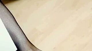 Milf dances striptease with masturbation. Then takes big dick in tight holes.