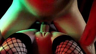 Hard fucked a sexy stripper in a nightclub and cummed in her bald pussy?