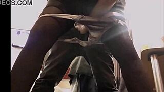 Solo in satin dress and thong, doggy style with blowjob and rimming 😈