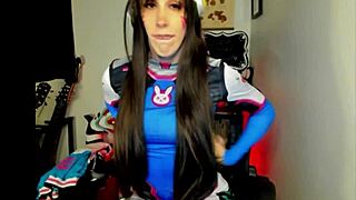 D Va Cosplay Goddess Rewards Good Behavior