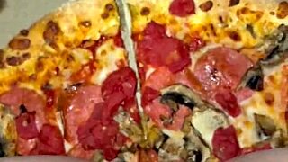 Saudi Teen Masturbates with Food in LA, Moaning Loudly