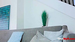 Watch alexis fawx, busty blonde cougar, riding with big tits!