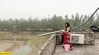 hey guys, check this ba pass devar having romantic outdoor sex with bhabhi!