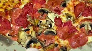 Saudi Teen Masturbates with Food in LA, Moaning Loudly