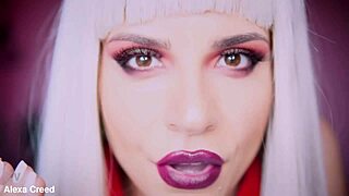 BAD GIRLS TEASE with orgasmic jerk off instructions, goddess bdsm, fake tits, cum femdom.