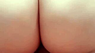 stepmom, feeling super horny, decides to ride her stepson while the husband's out