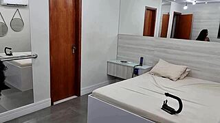 Why is bbw kelly campos sucking a huge black cock for her first time?