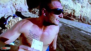 Milky Cooper, French Whore, Fucked In Ass At Beach! Cum In Mouth!