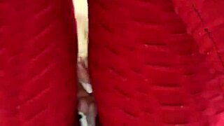 Colombian Rubs Pussy Through Leggings Until Soaking Them With Dirty Talk!