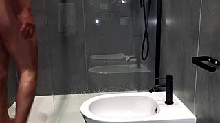 I Can’t Resist Watching My Stepmom Spy in Shower with Hot Moans and Rubs