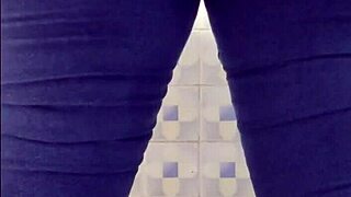 i caught a mature woman in a public bath