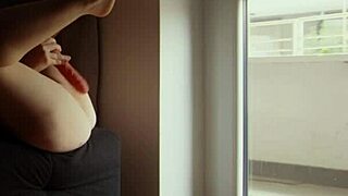 i show my neighbors my wet pussy squirting close up