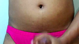 Wearing Erotic Panty For Solo Masturbation Session