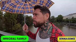 Dean And Dans Double Pussy Pounding Of Petite 18+ Serina Gomez In Prague