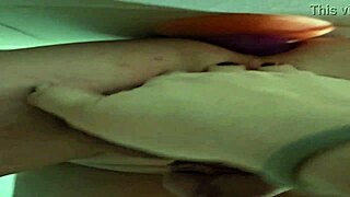 Wife making hubby fuck her dildos