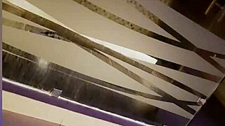 A new redhead babe washes her tight ass in the bathroom, preparing to lend it to me for some fun.