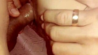 slender milf riding in erotic lingerie at home