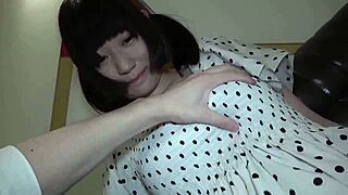 Nasty Japanese goddess shows uncensored action in free JAV clip