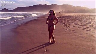 i saw fantastic scenes at the brazilian nudist beach, cute teens with big asses
