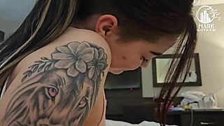 Little 18+ Step Sister India Reece Enters Room For Creampie With Indian Brunette Pornstar