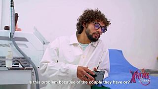 doctor fucks two shy lesbians in the ass during exam