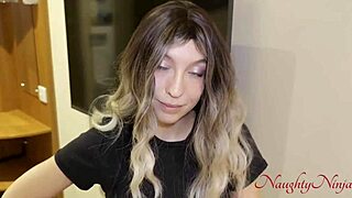 My step-mom's checking on my grades with some personal attention. She’s all over it!